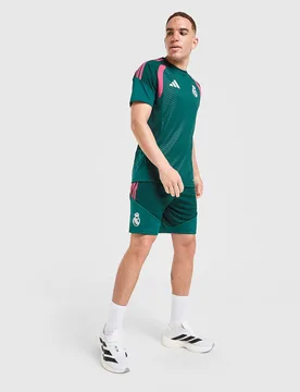 Mens Pantaloncini Allenamento Real Madrid Tiro 26 - Verde, verde verde Uomo taglia XS - Adidas - FashionsVida