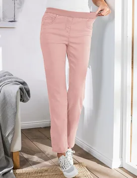 Bequembundhose Powerstretch - Rosé - female - Size: 40 - Avena - FashionsVida
