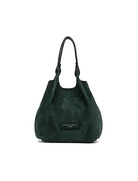 Ledertasche - Hobo Bag DUA Small petrol Damen - GIANNI CHIARINI - FashionsVida