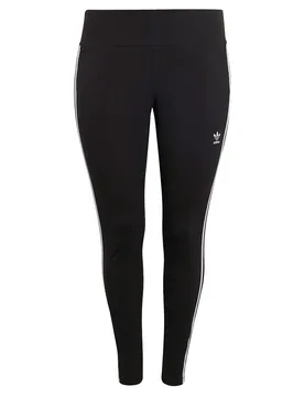 Originals Leggings 3 Stripes Big Black 1X - Adidas - FashionsVida
