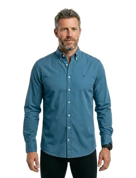 Chemise à Manches Longues Hm3010539 Eton Blue L - Hackett - FashionsVida
