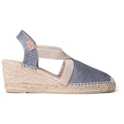 Pons Espadrilles Compensées Triton Denim EU 42