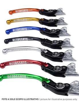 Leva Frizione Lunga 17cm Regolabile Snodata Moto Guzzi Bellagio 940 2007 - ACCOSSATO - FashionsVida