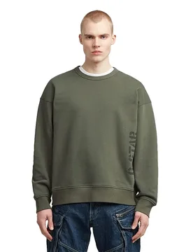 Felpa Sprayed 89 Gr Loose Fit Gs Grey M - G-Star - FashionsVida