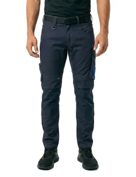 Pantalon De Travail Unique 12679 Dark Navy / Royal 60 - MASCOT - FashionsVida