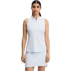 Polo Leya, ärmellos, iceblau xl
