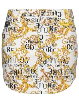 Minirock Damen Weiß 34 Damen - Versace Jeans Couture - FashionsVida