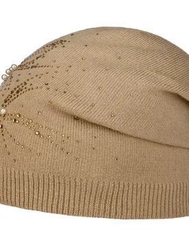 Pienza Beanie Hat by - beige - Damen - Size: One Size - Lipodo - FashionsVida