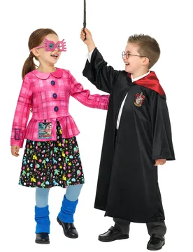 Harry Potter Umhang und Luna Lovegood Kostüm für Kinder bunt - BCI - FashionsVida