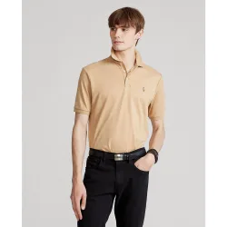 Camiseta de hombre de algodón suave Verde claro