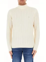 SUN68 Maglione dolcevita BIANCO XL