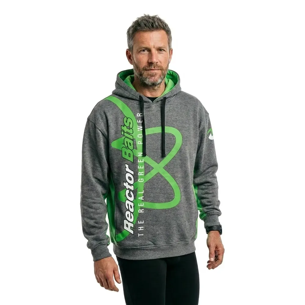 Reactor Hoodie Black / Green M Men - Maver - FashionsVida