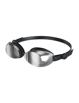 Unisex Adult Jet 2.0 Swimming Goggles (Black/chrome) - One Size - Speedo - FashionsVida