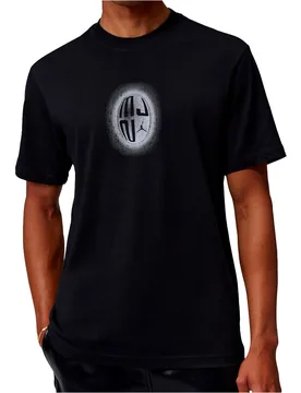 M j df sprt gfx ss crew 3 camiseta manga corta hombre Negro (XL) - Nike - FashionsVida