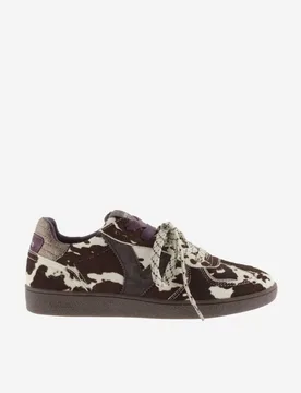 Londres Lace Up Trainers Brown female - Victoria - FashionsVida