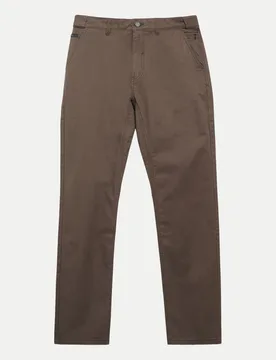 RED LABEL Straight-Leg Chino Braun XL - S. Oliver - FashionsVida