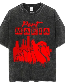 Punk Mens Harajuku Vintage Washed T-shirt Anime Stary Dogs Summer Casual O-Neck Streetwear Short Sleeve Tshirt Unisex tops - Aliexpress - FashionsVida