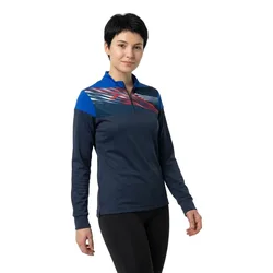 Elite X Half Zip Sweatshirt Navy / Royal L Women