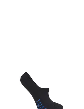 Pair Black 2 Sport Spirit Run Invisible Trainer Socks Unisex 8-9 Unisex - - Black - Size: 8-9 Unisex - Falke - FashionsVida