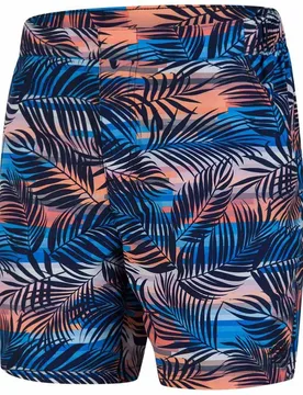 Vintage Paradise 16´´ Swimming Shorts True Navy / Mango / Sky Blue XL Men - Speedo - FashionsVida