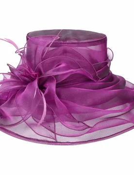 Fatima Organza Hat by - fuchsia - Damen - Size: One Size - McBURN - FashionsVida