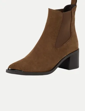 Tamaris Lederstiefel Braun 38 - Tamaris - FashionsVida