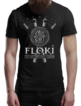 Nordic Warrior Victory or Valhalla Floki T-Shirt 100% Cotton O-Neck Short Sleeve Summer Casual Mens T-shirt Size S-3XL - Aliexpress - FashionsVida