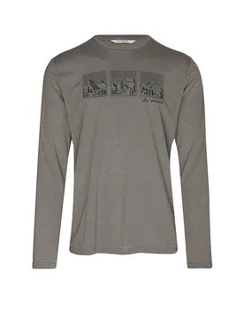 Camiseta funcional de hombre Rosemoor II marrón L - VAUDE - FashionsVida
