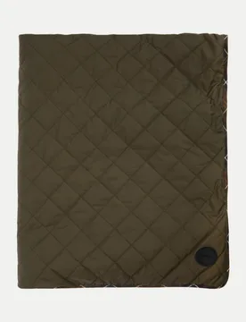 Fleece Hundedecke Quilt Grün - Barbour - FashionsVida