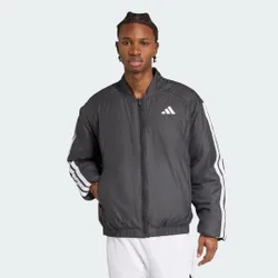 Essentials CLIMAWARM Bomber isolanti a 3 strisce S Black