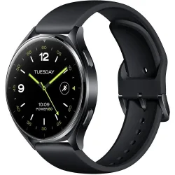 Watch 2 Caja negra y correa negra Smartwatch (Reacondicionado Grado A)