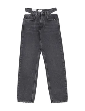 Jeans Donna W Lorena Denim Graphite - Amish - FashionsVida
