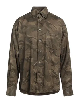Hemd Herren Militärgrün 42 Herren - Tom Ford - FashionsVida