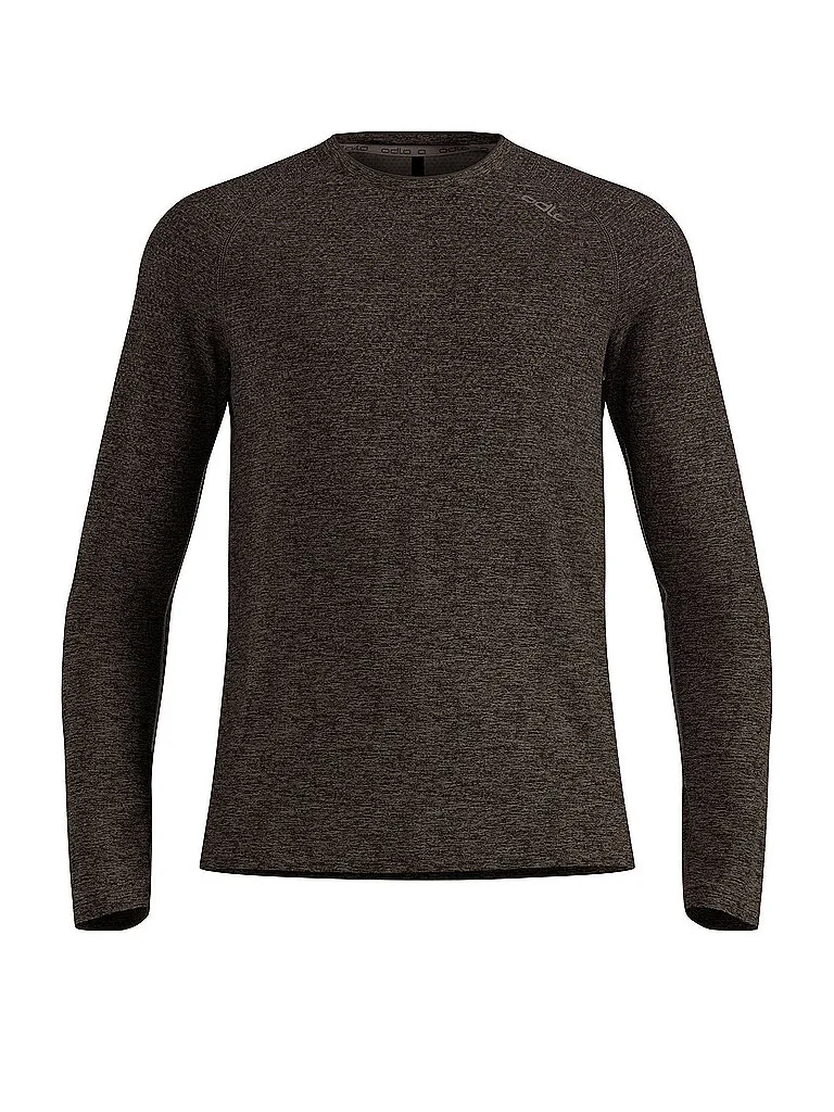 Maglietta da corsa da uomo Essentials Seamless marrone XL - Odlo - FashionsVida