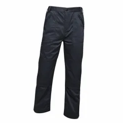 Mens Pro Action Waterproof Trousers - Long (34in) - Navy - Size 40 (Waist)
