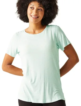 Ballyton camiseta montaña manga corta mujer Azul (10) - Regatta - FashionsVida