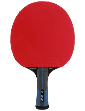 Evolution 2000 Table Tennis Racket Red / Black One Size - Dunlop - FashionsVida