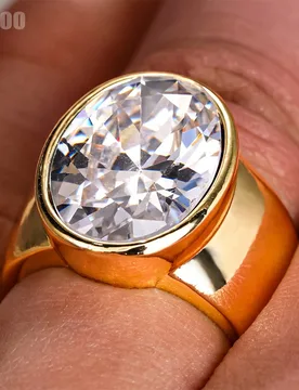 Pieza Anillo elegante de circonita cúbica, joyería de boda, compromiso y fiesta para mujer, regalo del Día de San Valentín 10 - Shein - FashionsVida