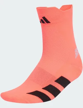 CALZE DA RUNNING ADIZERO QUARTER 34-36 Solar Turbo / Black - Adidas - FashionsVida