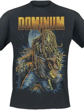 T-Shirt - Zombie Tommy - S bis XXL - für Männer - Größe L - schwarz - Lizenziertes Merchandise! - Männer - male - Dominum - FashionsVida