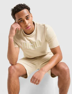 Sportswear T-Shirt - Herren, Braun - male - Size: M - Puma - FashionsVida