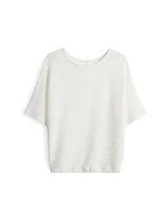 Opus T-shirt SOMFU crema 40