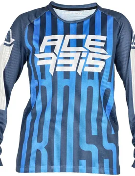Maglia Moto MTB Bambino MX-J WINDY FIVE VENTED Blu B taglia XS - Acerbis - FashionsVida