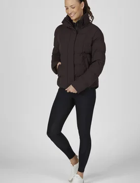 Damen Steppjacke QUILTED JACKET chocolate brown 40 - Pikeur - FashionsVida