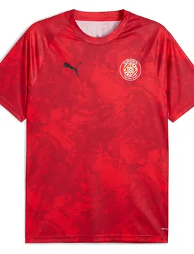 T-shirt à Manches Courtes Avant-match Girona Fc 25/26 Red / Black XL - Puma - FashionsVida