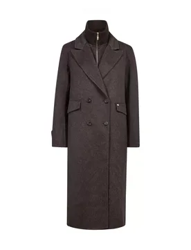 MMAlva Loisa Mock Neck Coat female - L - FashionsVida