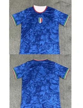 The new football jersey of the Italian national team, a lightweight 3D-printed, light, quick-drying and breathable foot - Aliexpress - FashionsVida