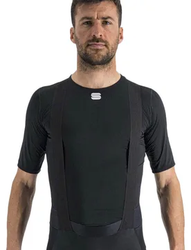 Midweight layer camiseta térmica manga corta Negro (XXXL) - Sportful - FashionsVida