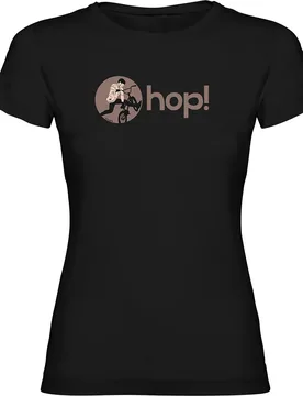 Maglietta A Maniche Corte Hop Black - Kruskis - FashionsVida