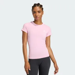 T-shirt PrimeLift Essentials Contour per gli allenamenti L True Pink